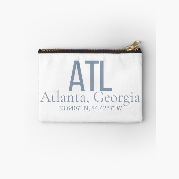 Item preview, ATL Atlanta Georgia Airport Code Minimalist Travel designed and sold by Sparkledust Creations.