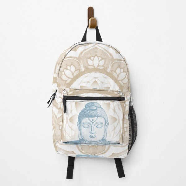 Item preview, Buddha Padma Watercolor - Snow Sky Fawn designed and sold by Irene Estelle.