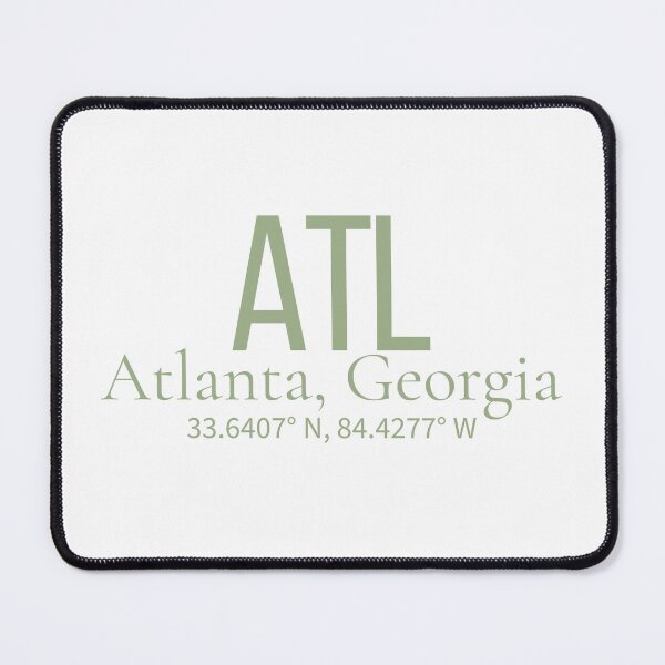 Item preview, ATL Atlanta Georgia Airport Code Minimalist Travel designed and sold by Sparkledust Creations.