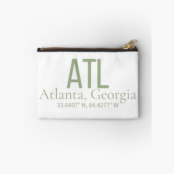 Item preview, ATL Atlanta Georgia Airport Code Minimalist Travel designed and sold by Sparkledust Creations.