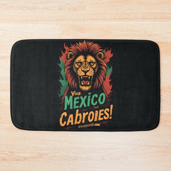 Item preview, Viva Mexico Cabrones – Lion Heart Mexican Pride Design designed and sold by owi-art.