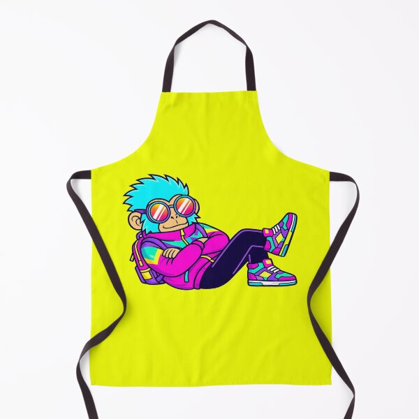 Item preview, Retro 90s Streetwear Monkey | Cool Aesthetic Animal Graphic Tee for Teens designed and sold by akiotatsuo.