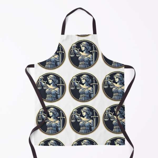 Item preview, Lady Justice Balance, Truth and Strength Blue Law Logo designed and sold by gemneye.
