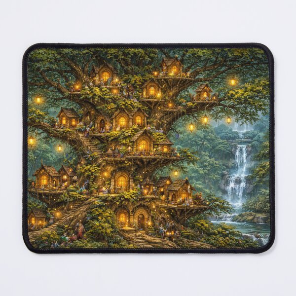 Item preview, Ancient Tree Houses designed and sold by CTRL+ALT+Divine.