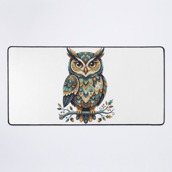 Item preview, Mandala Style Owl Illustration Art designed and sold by MandalasLovers.