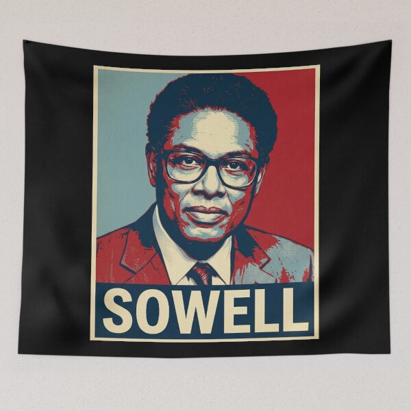 Item preview, Thomas Sowell Hope Style Retro Poster Art  designed and sold by Anya Byron.