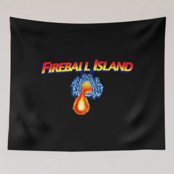Item preview, Fireballs Island 80'S Board Game designed and sold by publicinterest.