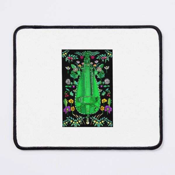 Item preview, Botanical Green Hurdy-Gurdy  designed and sold by ZaidaIveliz54.
