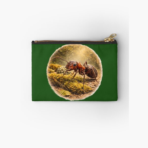 Item preview, Industrious Woodland Ant – Painterly Forest Portrait designed and sold by TheJoyfulPen.