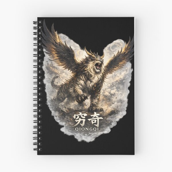 Item preview, Qiongqi Mythical Beast Chinese Mythology designed and sold by ChineseMystical.