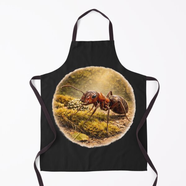 Item preview, Industrious Woodland Ant – Painterly Forest Portrait designed and sold by TheJoyfulPen.