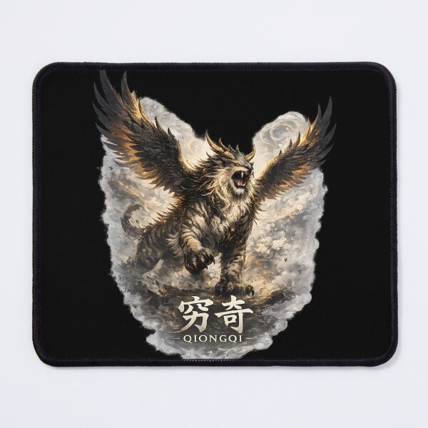 Item preview, Qiongqi Mythical Beast Chinese Mythology designed and sold by ChineseMystical.