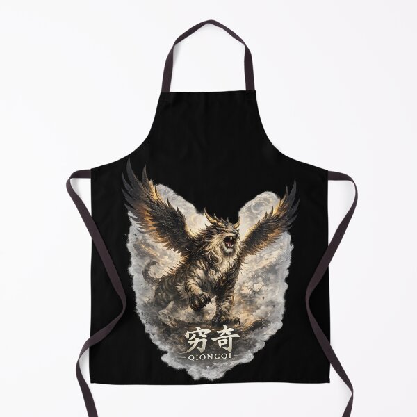 Item preview, Qiongqi Mythical Beast Chinese Mythology designed and sold by ChineseMystical.