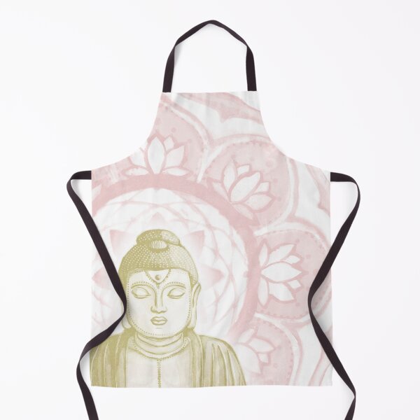 Item preview, Buddha Padma Watercolor - Snow Gold Rose designed and sold by Irene Estelle.