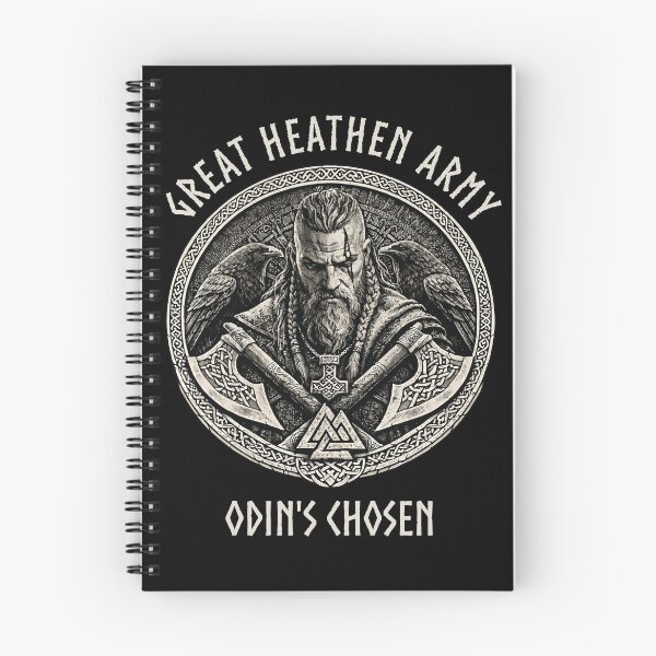 Item preview, Great Heathen Army Odin's Chosen Viking Warrior Norse Mythology Odin Ravens Design designed and sold by Freki & Geri.