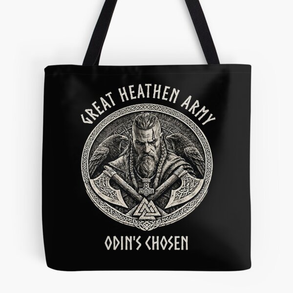 Item preview, Great Heathen Army Odin's Chosen Viking Warrior Norse Mythology Odin Ravens Design designed and sold by Freki & Geri.