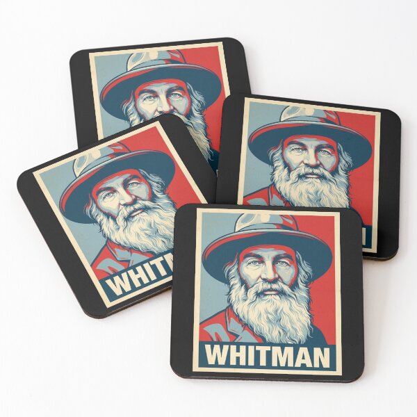 Artikelvorschau, Walt Whitman Hope Style Retro Poster Art entworfen und verkauft von Anya Byron.