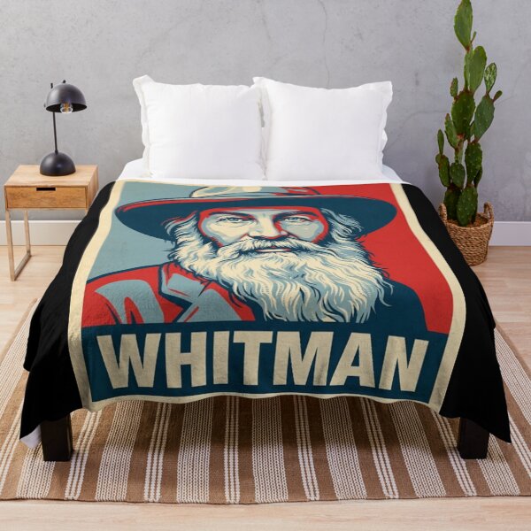 Item preview, Walt Whitman Hope Style Retro Poster Art  designed and sold by Anya Byron.