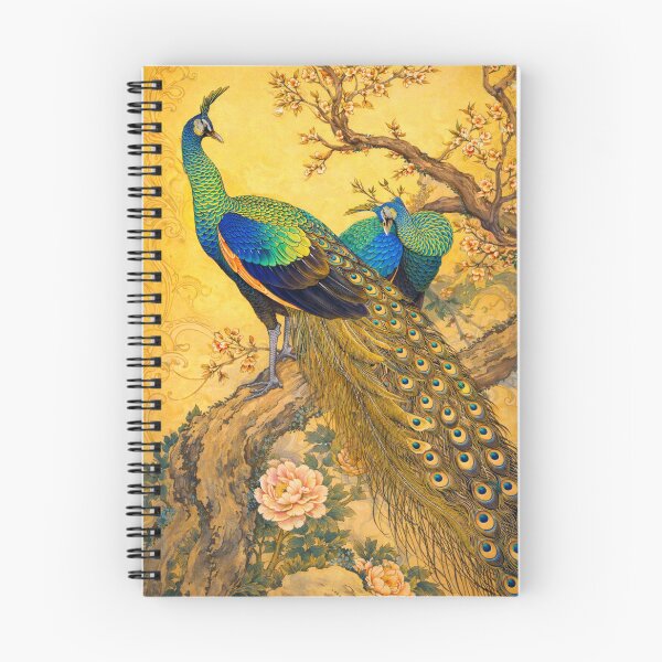 Item preview, Art Nouveau Peacock Illustration for Vintage Nature Art Lovers designed and sold by RickE.