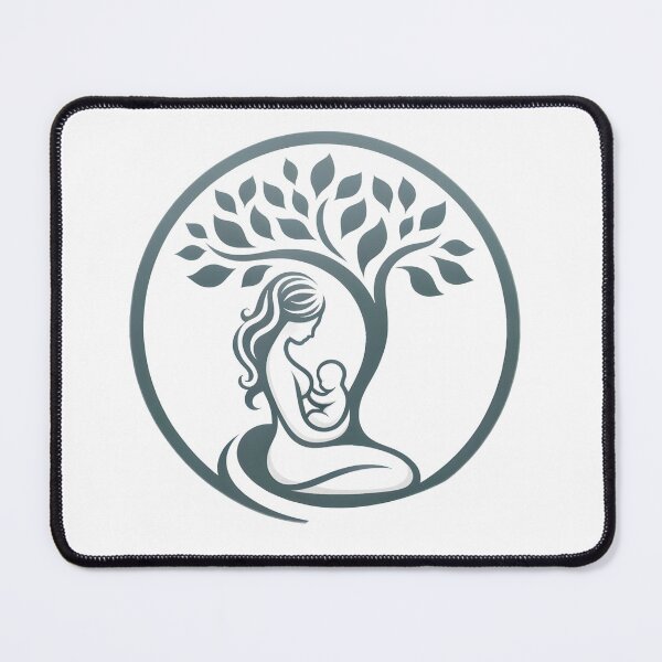 Item preview, Tree of Life Mother and Baby Midwife Birth Worker Symbol designed and sold by gemneye.