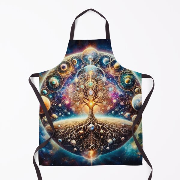 Item preview, Mandala of Creation - Cosmic Tree of Life  designed and sold by MarioZ137.