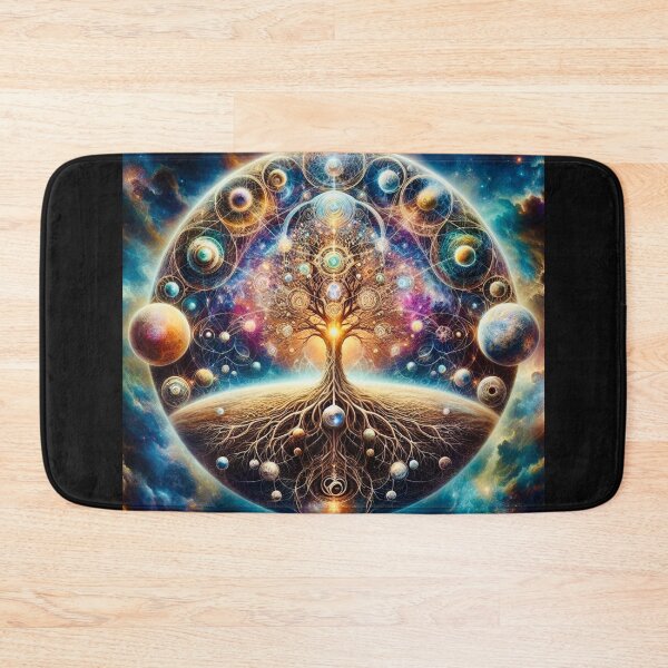 Item preview, Mandala of Creation - Cosmic Tree of Life  designed and sold by MarioZ137.
