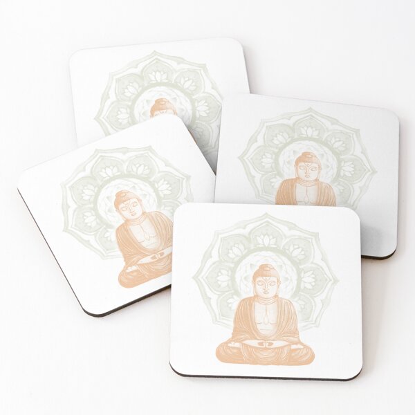 Item preview, Buddha Padma Watercolor - Snow Melon Tea designed and sold by Irene Estelle.