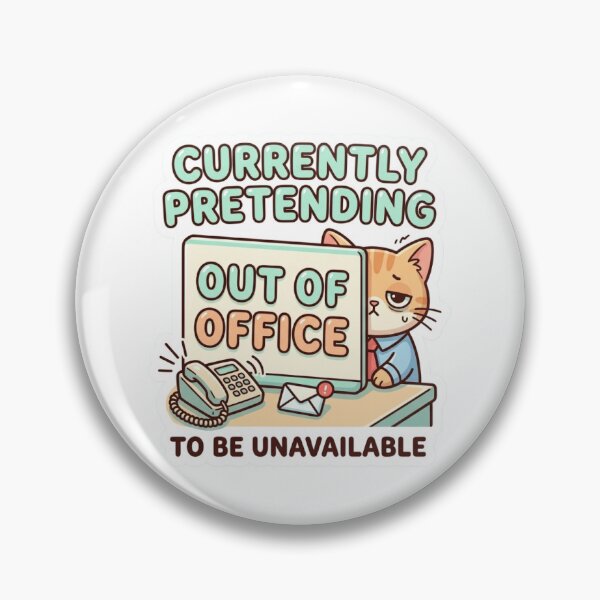 Item preview, Auto-Reply Cat  designed and sold by Ktrading | Freedom Design Studio.