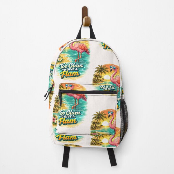 Item preview, Too Glam to Give a Flam Flamingo designed and sold by Rise phoenix .