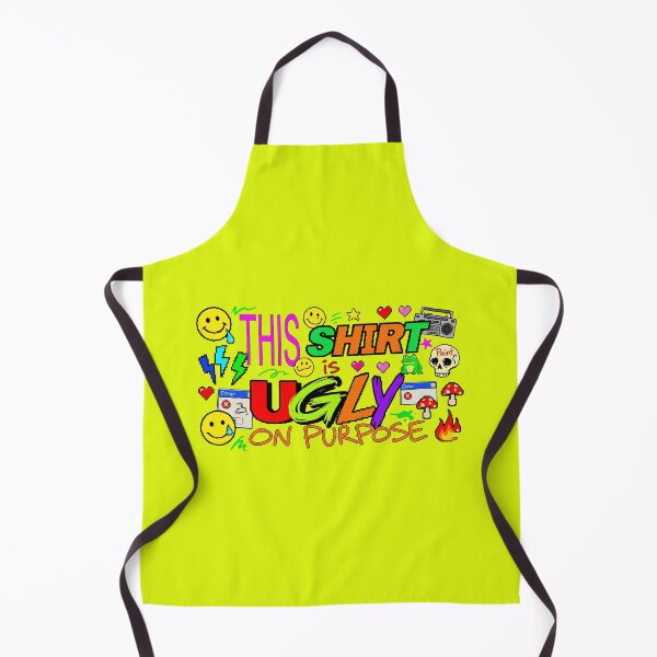Item preview, This Shirt Is Ugly On Purpose - Y2K Weirdcore Meme Graphic designed and sold by Tamer ⭐⭐⭐⭐⭐.