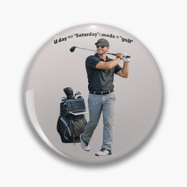Item preview, Swinging Software Engineer Who Plays Golf on Saturdays URM designed and sold by urmaddad.