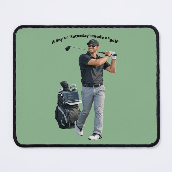 Item preview, Swinging Software Engineer Who Plays Golf on Saturdays URM designed and sold by urmaddad.