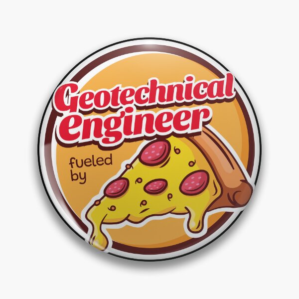 Item preview, Geotechnical Engineer Fueled By Pizza designed and sold by MaryAller.