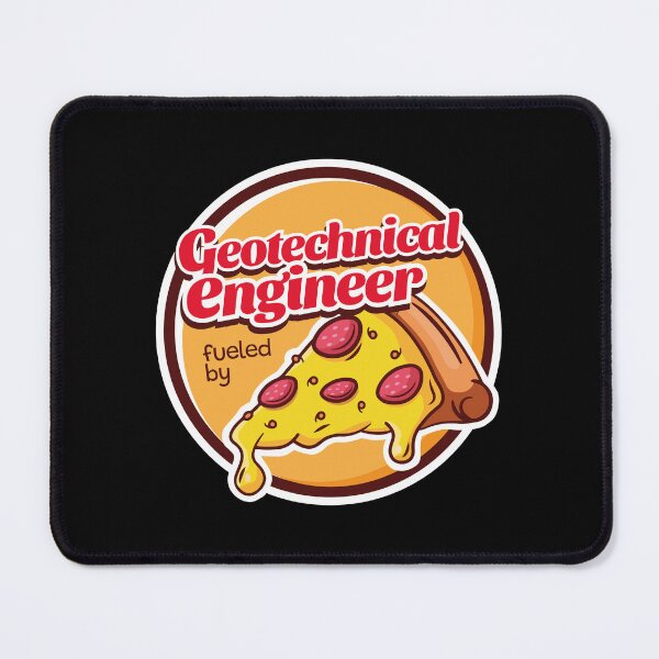 Item preview, Geotechnical Engineer Fueled By Pizza designed and sold by MaryAller.