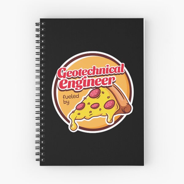 Item preview, Geotechnical Engineer Fueled By Pizza designed and sold by MaryAller.