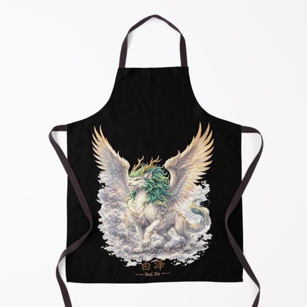 Item preview, Bai Ze Legendary Guardian Beast Chinese Mythology designed and sold by ChineseMystical.