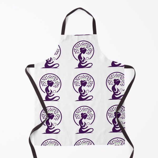 Item preview, Tree of Life Mother and Baby Midwife Purple and Green Logo designed and sold by gemneye.