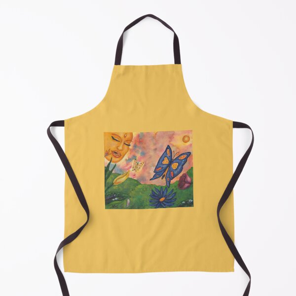Item preview, Watercolor Painting Goddess Woman Butterfly Flower Sun Life designed and sold by Jonah Augustin Gray.