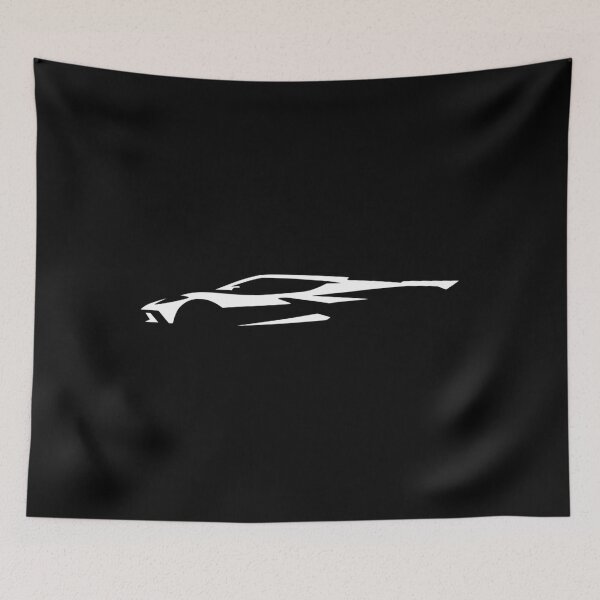 Item preview, Chevrolet Corvette C8 Silhouette designed and sold by AOLDesignStudio.