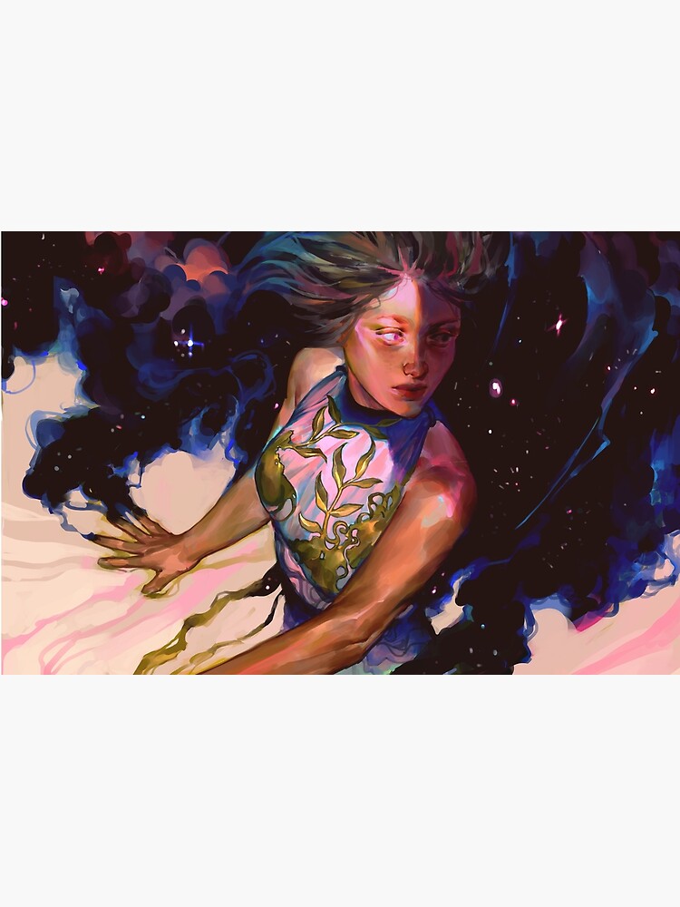 girl and stars by Vetyr