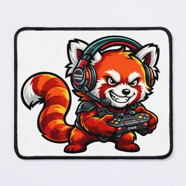 Item preview, Gamer Red Panda Video Game Art | Funny Gaming Gift T-Shirt for Boys designed and sold by akiotatsuo.