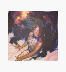 fille et étoiles Foulard