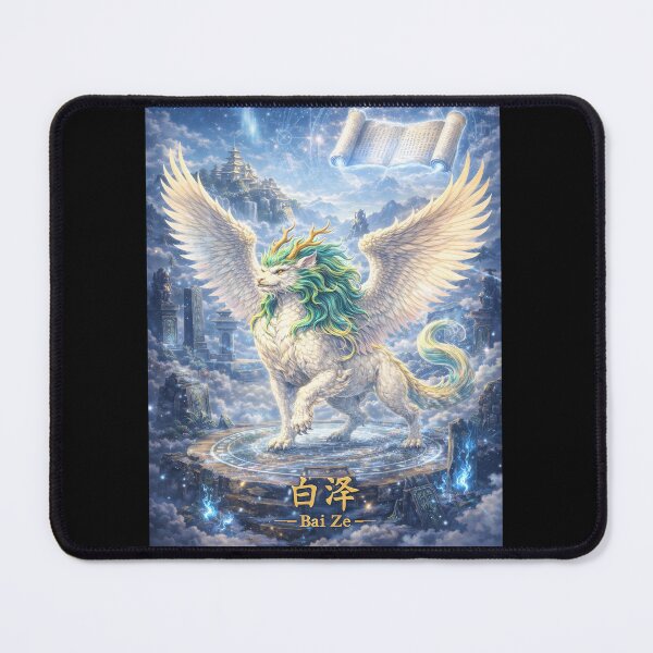 Item preview, Bai Ze Legendary Guardian Beast Chinese Mythology designed and sold by ChineseMystical.