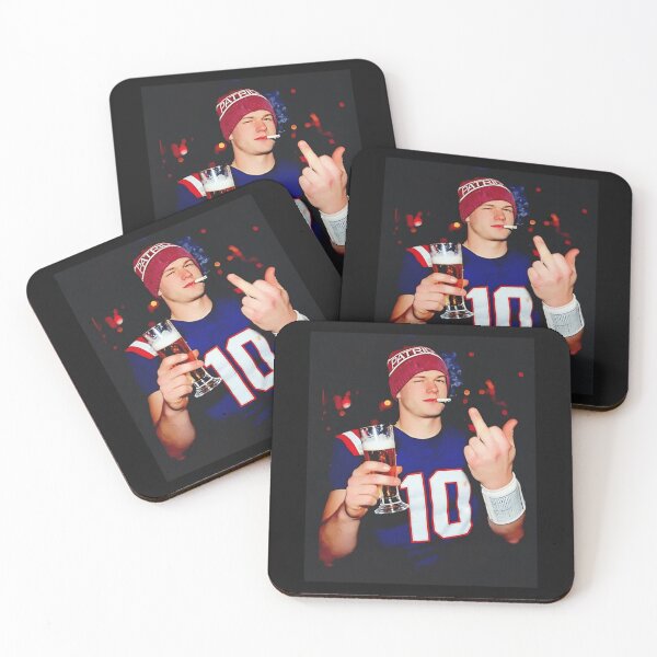 Item preview, Drake Maye Smoking Middle Finger designed and sold by ShaneKeenum0.