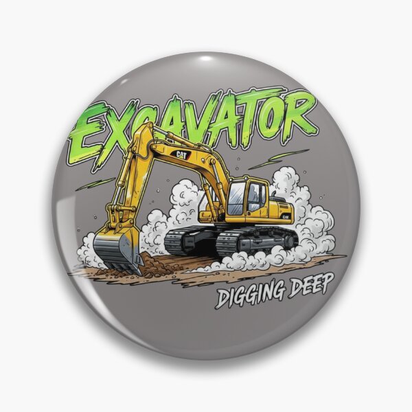 Item preview, EXCAVATOR T-Shirt designed and sold by ALAPAAP.