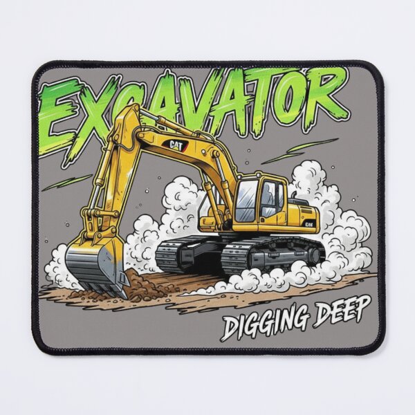Item preview, EXCAVATOR T-Shirt designed and sold by ALAPAAP.
