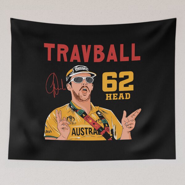 Item preview, Travis Head - Australian Cricket Player designed and sold by Loncil.
