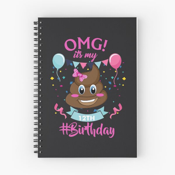 Item preview, 12th Birthday Girl - Poop Emoji designed and sold by melsens.