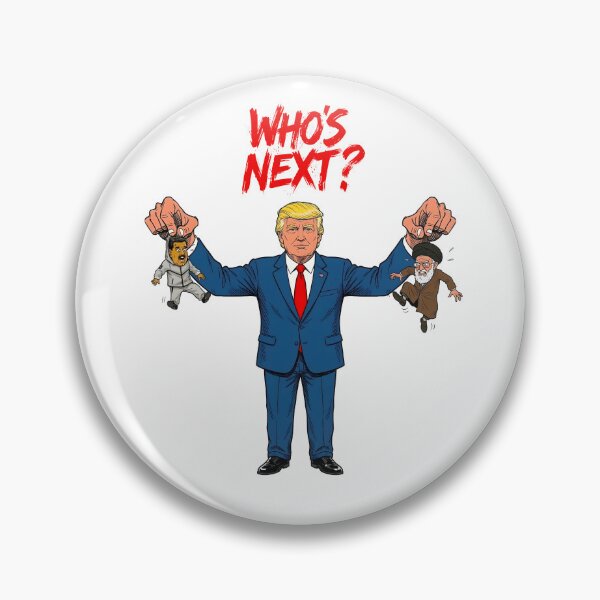Item preview, Trump vs. The Villains: Maduro & Khamenei illustrated designed and sold by Designfordream.