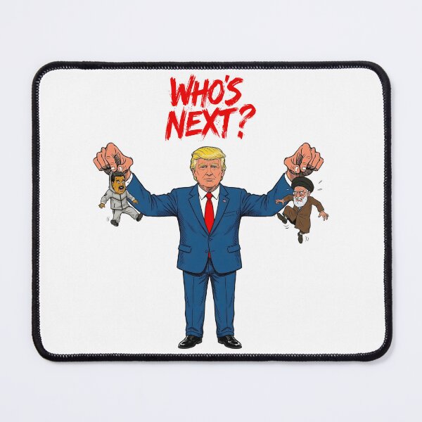 Item preview, Trump vs. The Villains: Maduro & Khamenei illustrated designed and sold by Designfordream.